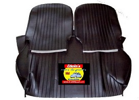 Bekledingset zwart 500 L