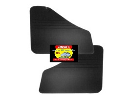 Zijpanelen achter 500 D zwart