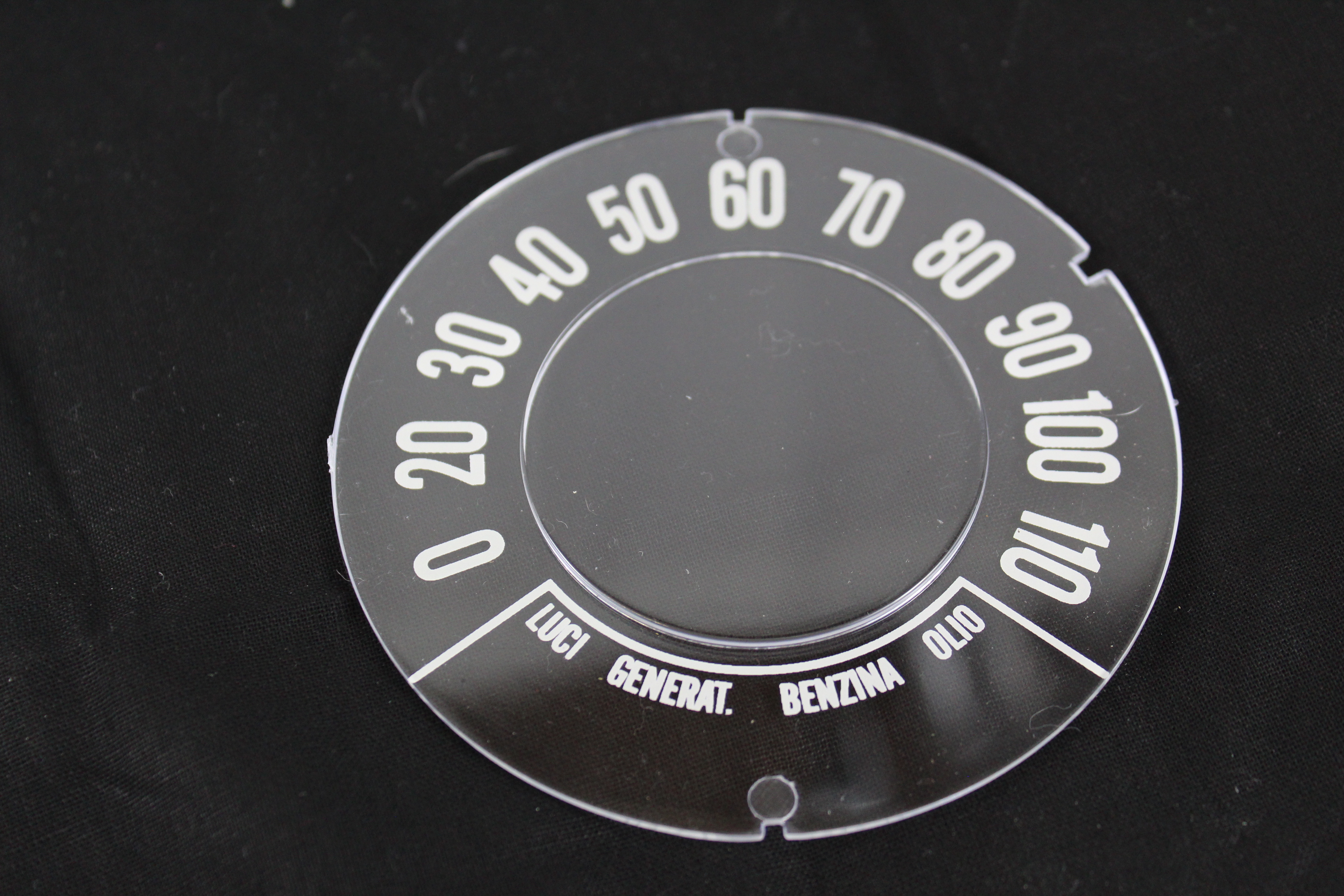Tellerglas 500 D