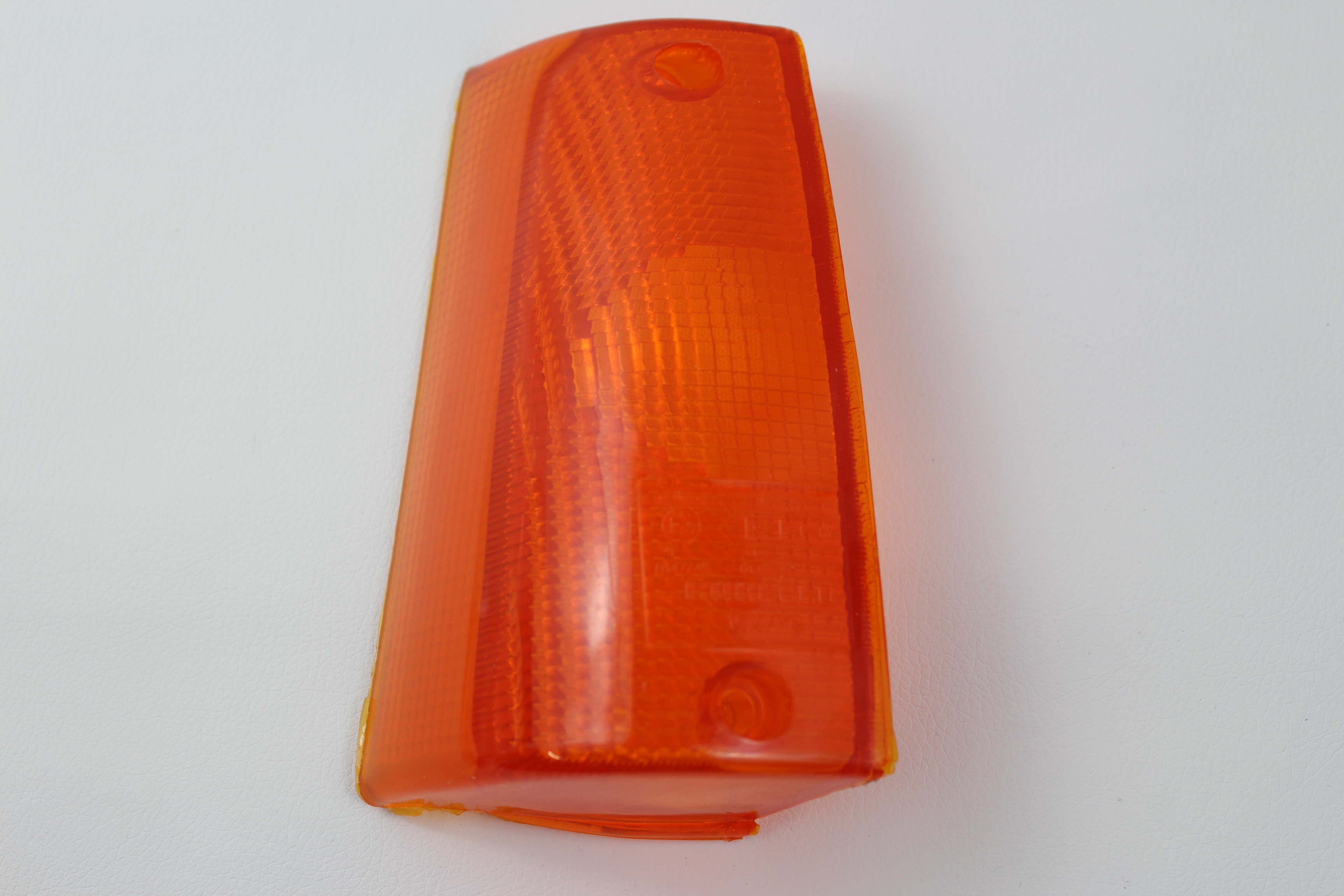Knipperlichtglas rechts oranje > 1986