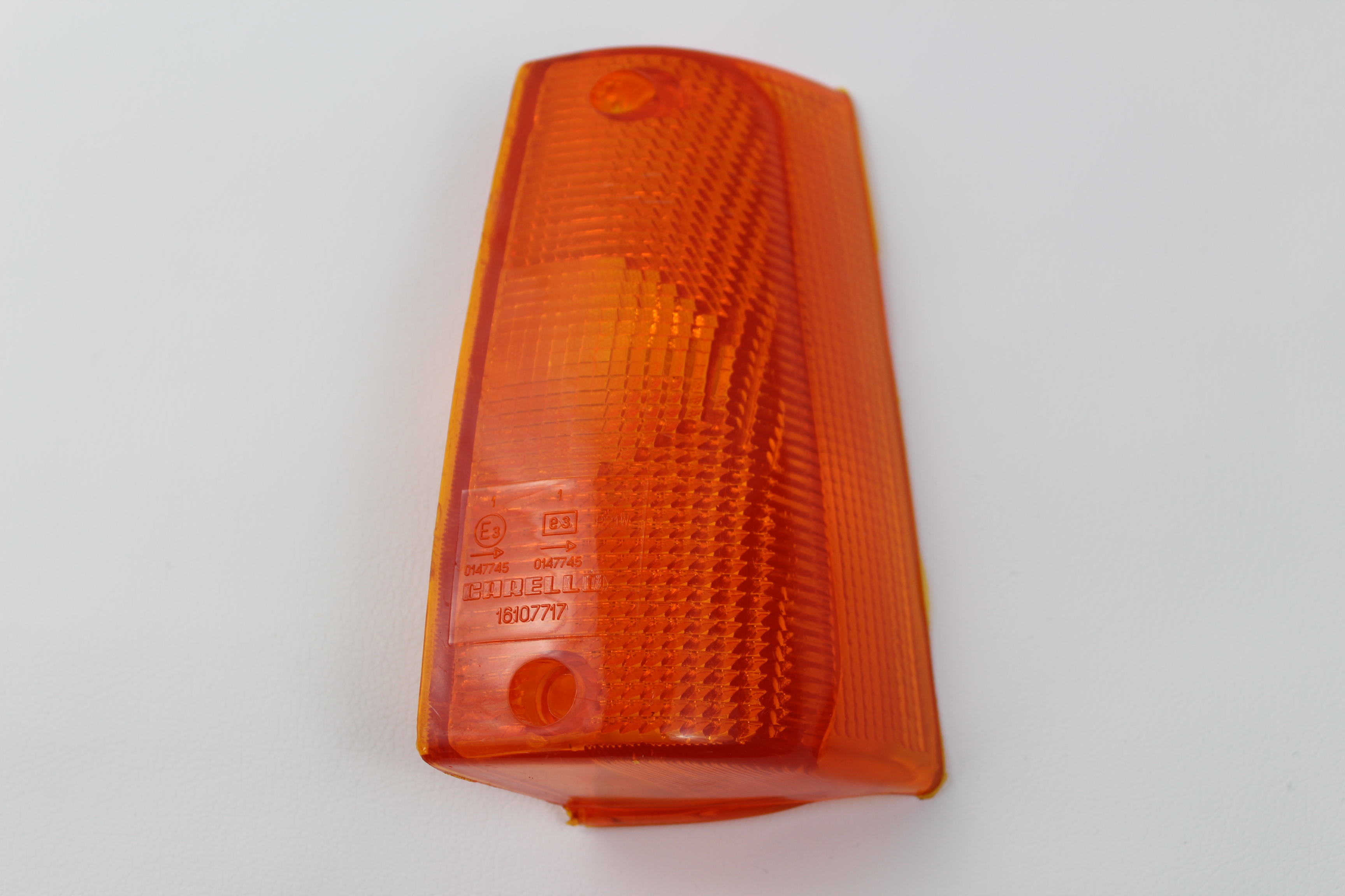 Knipperlichtglas links oranje > 1986