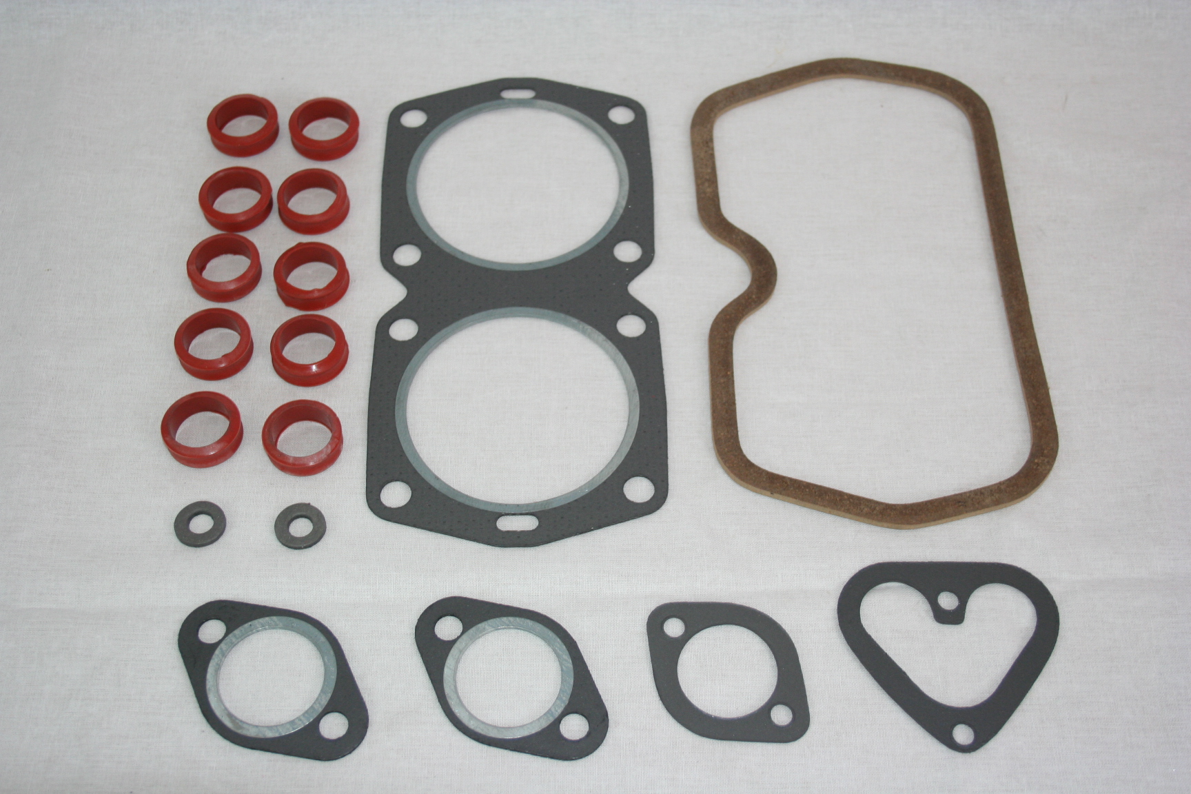 Cilinderkopset compleet 600 cc