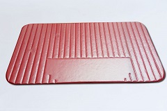 Set deurbekleding 500 L rood A+
