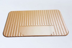 Set deurbekleding 500 L oker