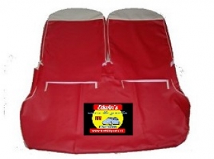 Bekledingset rood / wit 500 D