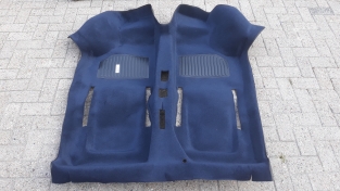 Tapijt blauw