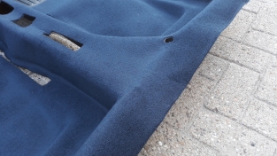 Tapijt blauw