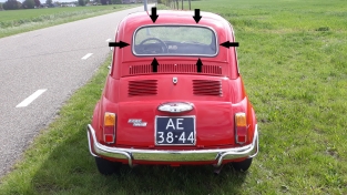 Achterruit rubber 500 L