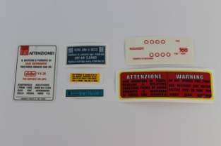 Sticker set Fiat 500 F / L / R