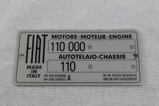 Typeplaatje 500 N