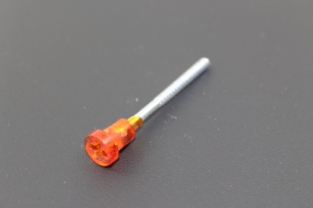 Schroef met oranje kunststof kop ( 5,2 cm )