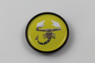 Naafdop ABARTH geel 47 mm